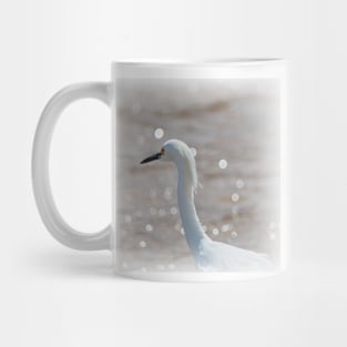 Profile of a Snowy Egret by Debra Martz Mug